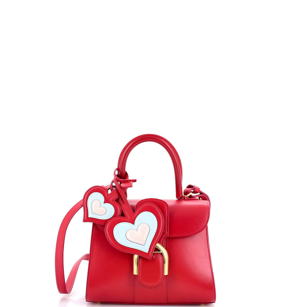 Delvaux Mini Brillant Top Handle Bag Leather